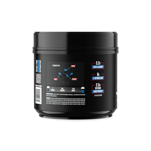 JOCKO FUEL Ultimate Pre Workout Powder - Pre-Workout Energy Powder Drink for Men & Women - High Stim Sugar-Free Nootropic Blend to Support Muscle Pump, Energy, & Recovery 200mg Caffeine Nitro Pop