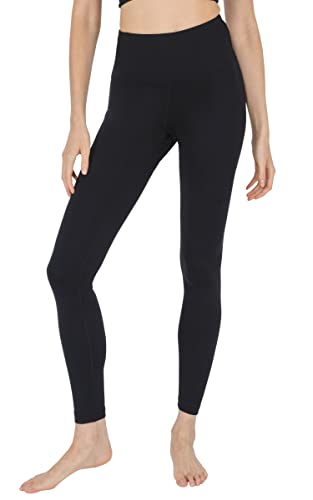 90 Degree By Reflex - High Waist Power Flex Legging – Tummy Control - Black XS