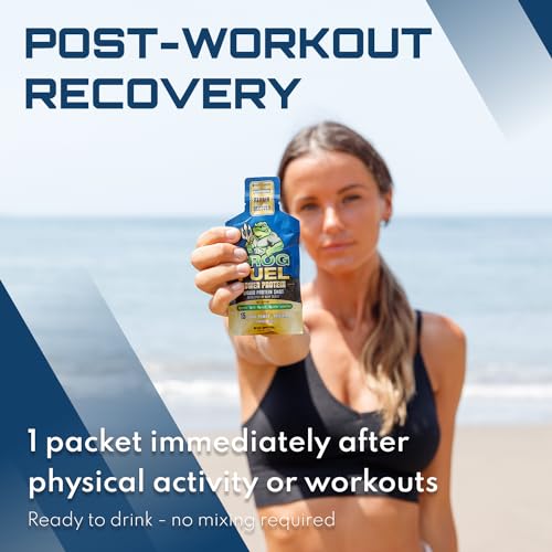 Frog Fuel Power Regular Complete Protein Shot, 15g Protein Nano-Hydrolyzed Grass Fed Collagen, Post Workout, Gluten Free, Fat & Sugar Free, 22 Amino Acids, 0 Carbs, Berry, 1 oz Packets, 24 Pack