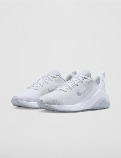 Nike Women's Bella 7 Training/Workout Shoes, White/Pure Platinum-White, 8