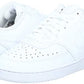 Nike Men's Court Vision Low Sneaker, White/Whiteblack, 9.5 Regular US