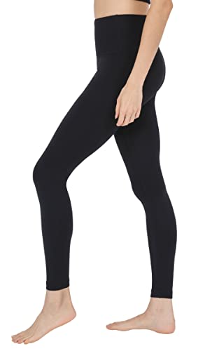 90 Degree By Reflex Power Flex Yoga Pants - High Waist Squat Proof Ankle  Leggings with Pockets for Women - Black 3 Pack - Small