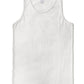 JD Apparel Men's Sleeveless Basic Tank Top Jersey Casual Shirts L White