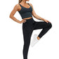 THE GYM PEOPLE Womens Joggers Pants with Pockets Athletic Leggings Tapered Lounge Pants for Workout, Yoga, Running, Training (Small, Black)