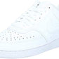 Nike Men's Court Vision Low Sneaker, White/Whiteblack, 9.5 Regular US