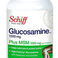 Schiff Glucosamine 1500mg Plus MSM and Hyaluronic Acid, 150 Tablets - Joint Supplement (Pack of 2)