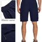 COOFANDY Mens Hiking Cargo Shorts Quick Dry Work Shorts Big and Tall Lightweight Walking Shorts for Fishing Outdoor Blue