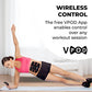 VPOD Wireless Tens Unit Muscle Stimulator Electrode Pads for Abs Strength and Abdominal Definition - Large- Pod Sold Separately
