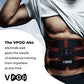 VPOD Wireless Tens Unit Muscle Stimulator Electrode Pads for Abs Strength and Abdominal Definition - Large- Pod Sold Separately