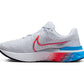 Nike React Infinity Run Flyknit 3 Women's Road Running Shoes (us_Footwear_Size_System, Adult, Women, Numeric, Medium, Numeric_8_Point_5) Grey/Red/Blue 8.5