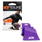 KT Tape, Pro Synthetic Kinesiology Athletic Tape, 20 Count, 10” Precut Strips, Epic Purple