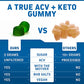 Herbtonics ACV Keto Gummies with The Mother & Keto BHB | Apple Cider Vinegar Keto Gummies | Sugar Free, Keto ACV Gummies for Energy & Immunity