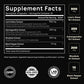 ELMNT 20,000mg 16x Strength Lions Mane Super Nootropic + Adaptogens Brain Supplement - Highest Potency Lion's Mane Extract 50% Polysaccharides w. Ashwagandha & Rhodiola for Focus, Energy, Memory