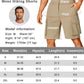 COOFANDY Mens Hiking Shorts Quick Dry Cargo Shorts Lightweight Work Shorts Big and Tall Summer Shorts for Fishing Khaki